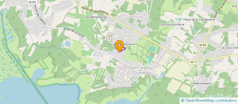 localisation de l'entreprise SCI DRYBURGH  SAINT-AIGNAN-GRANDLIEU