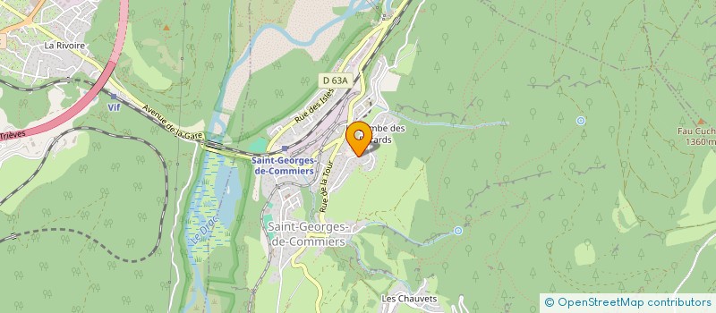 localisation de l'entreprise SCI DS 38  SAINT-GEORGES-DE-COMMIERS