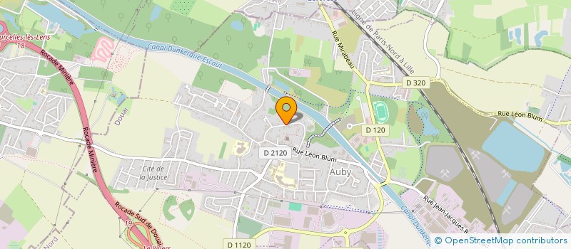 localisation de l'entreprise SCI DS  AUBY