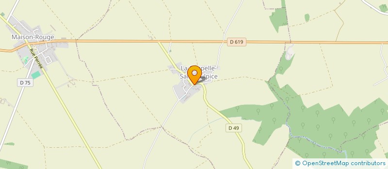 localisation de l'entreprise SCI DS  LA CHAPELLE-SAINT-SULPICE