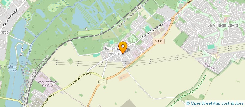 localisation de l'entreprise SCI DS FAMILY à FONTENAY-LE-VICOMTE
