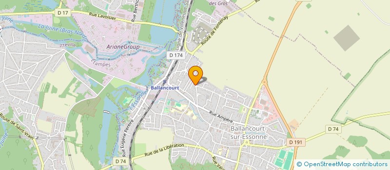localisation de l'entreprise SCI DS FILS ET FILLE IMMOBILIER à BALLANCOURT-SUR-ESSONNE