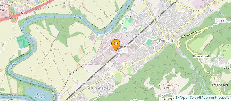 localisation de l'entreprise SCI DS INVESTISSEMENTS  DOMENE