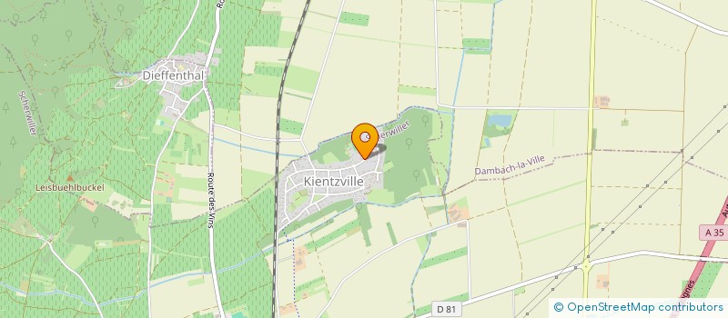 localisation de l'entreprise SCI DS LBW 3  BUHL