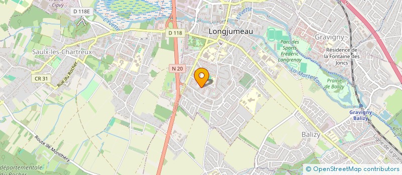 localisation de l'entreprise SCI DS MOBILIER à LONGJUMEAU