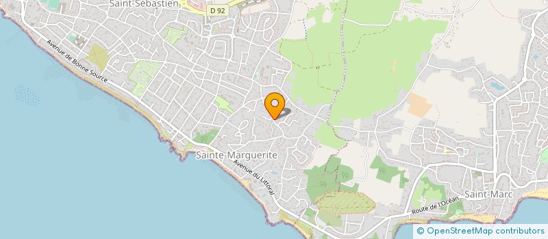 localisation de l'entreprise SCI DSB à PORNICHET