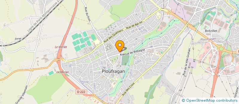 localisation de l'entreprise SCI DSC  PLOUFRAGAN