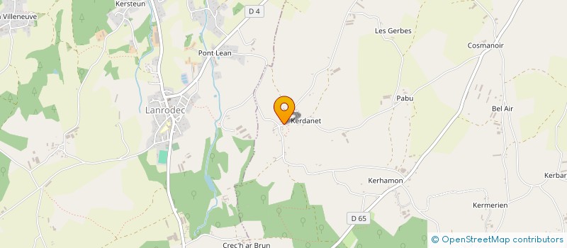 localisation de l'entreprise SCI DSC  CHATELAUDREN-PLOUAGAT