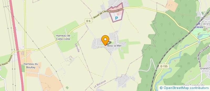 localisation de l'entreprise SCI DSCP  LE BOCASSE