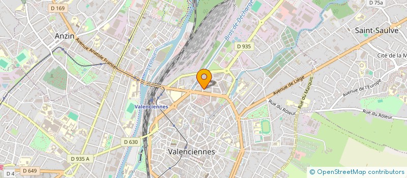 localisation de l'entreprise SCI DSD INVESTISSEMENTS  VALENCIENNES