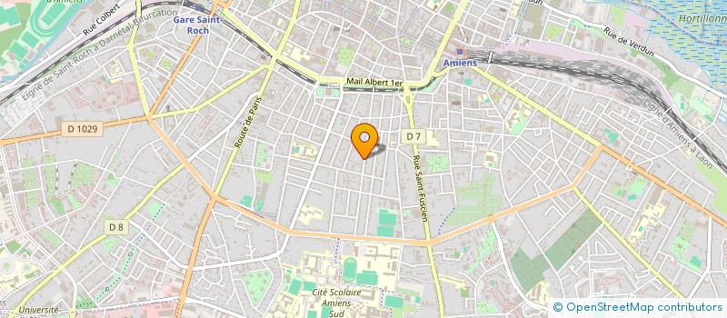 localisation de l'entreprise SCI DSD LAURENDEAU à AMIENS