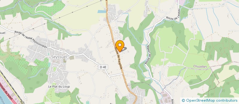 localisation de l'entreprise SCI DSDC  CHUZELLES