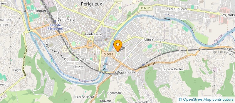 localisation de l'entreprise SCI DSE à PERIGUEUX
