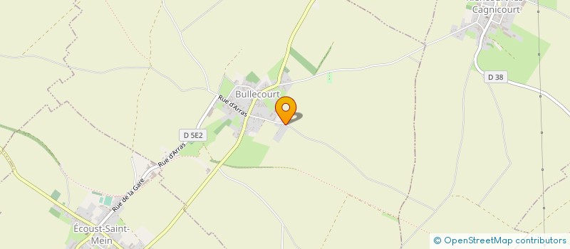 localisation de l'entreprise SCI DSF  BULLECOURT