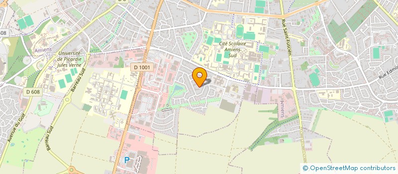 localisation de l'entreprise SCI DSF à AMIENS