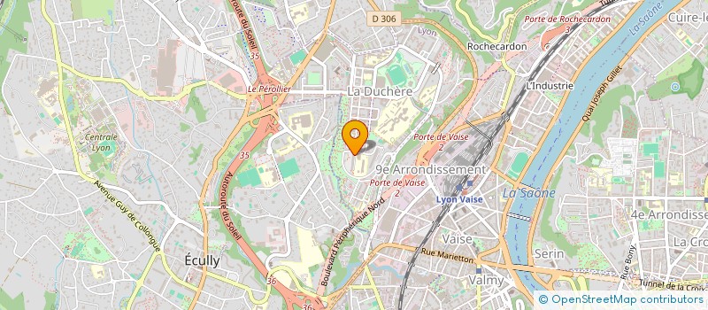 localisation de l'entreprise SCI DSK AVENIR  LYON