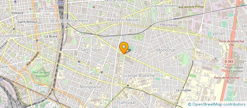 localisation de l'entreprise SCI DSL à LYON