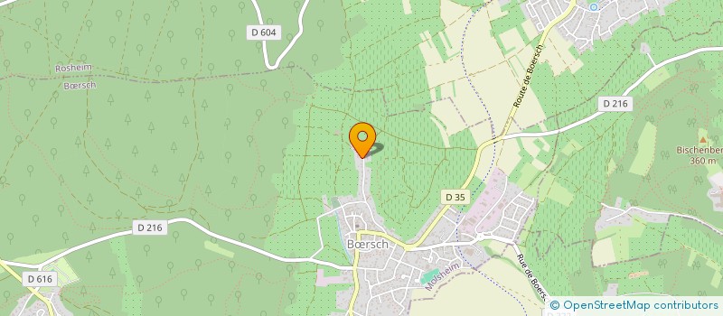 localisation de l'entreprise SCI DSMN  BRSCH