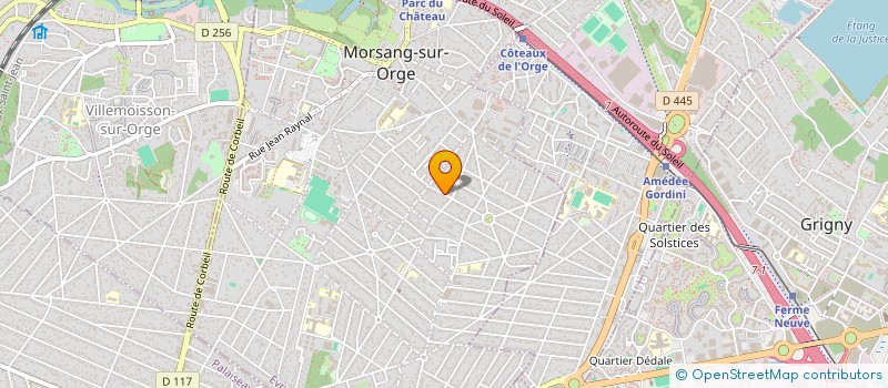 localisation de l'entreprise SCI DSPE à MORSANG-SUR-ORGE