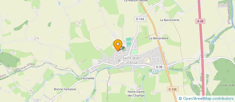 localisation de l'entreprise SCI DSR  JOUE L ABBE