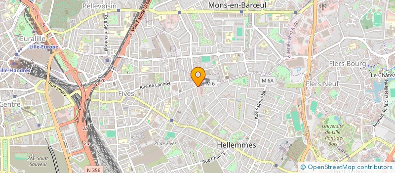 localisation de l'entreprise SCI DST NDIAYE à LILLE