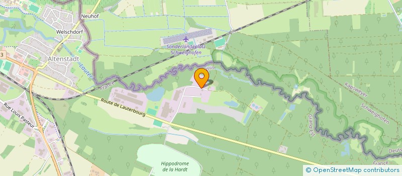 localisation de l'entreprise SCI DSV  WISSEMBOURG