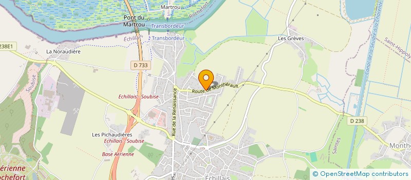 localisation de l'entreprise SCI DT 26  ECHILLAIS