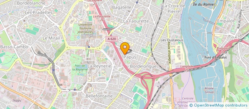 localisation de l'entreprise SCI DT.31 à TOULOUSE