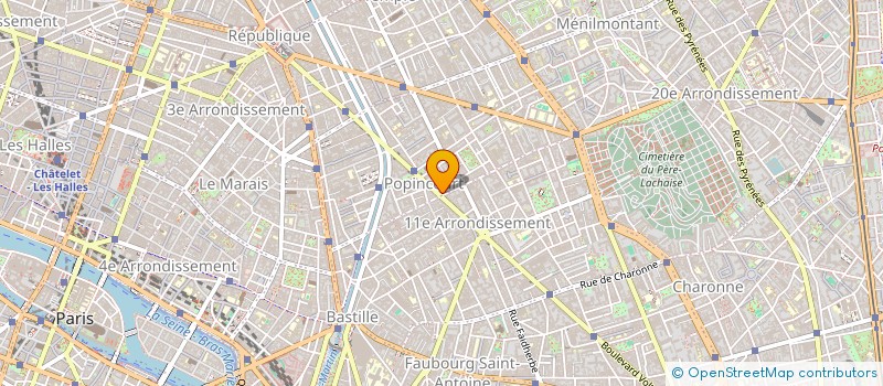 localisation de l'entreprise SCI DT CONSEILS  PARIS