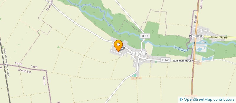 localisation de l'entreprise SCI DTA  ORAINVILLE