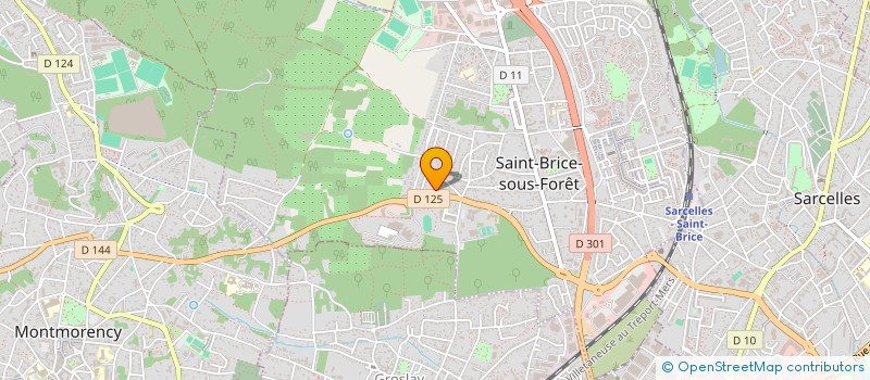 localisation de l'entreprise SCI DTB à SAINT-BRICE-SOUS-FORET