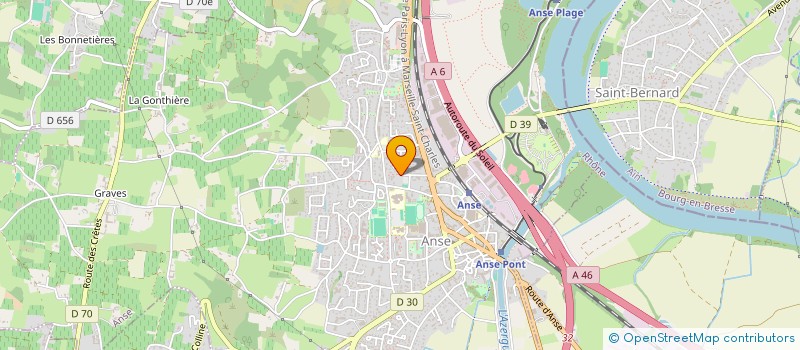 localisation de l'entreprise SCI DTC  ANSE