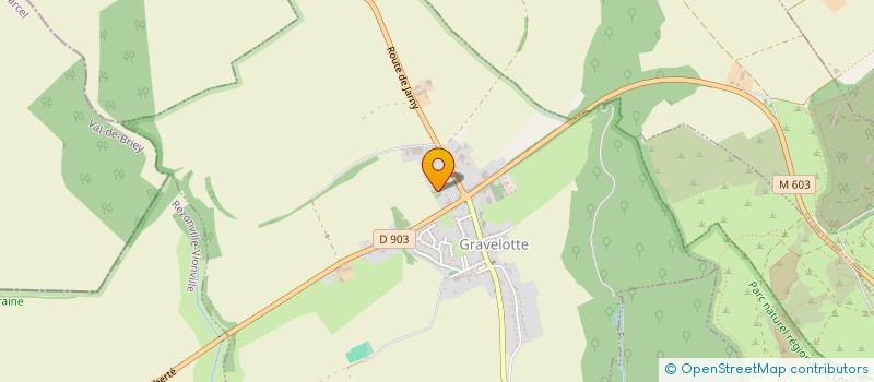 localisation de l'entreprise SCI DTC2  GRAVELOTTE