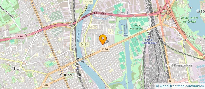 localisation de l'entreprise SCI DTL à CHOISY-LE-ROI