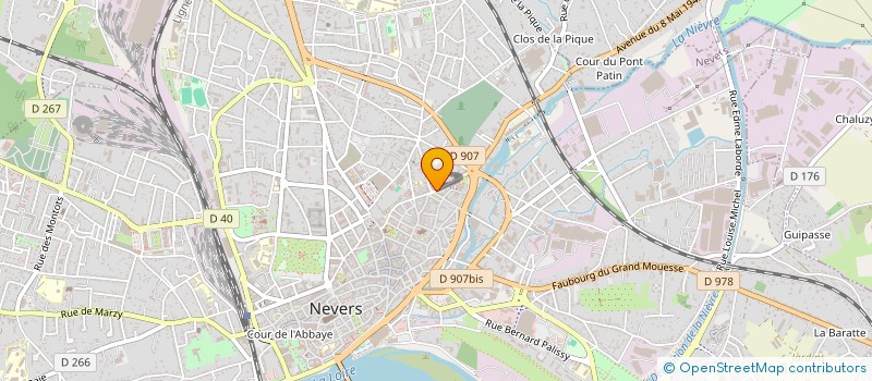 localisation de l'entreprise SCI DTTL à NEVERS
