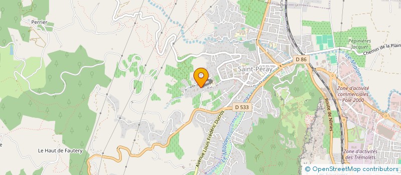 localisation de l'entreprise SCI DU 07 NOVEMBRE à SAINT-PERAY