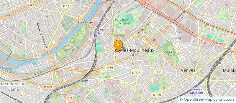 localisation de l'entreprise SCI DU 08 RUE ANATOLE FRANCE à ISSY-LES-MOULINEAUX