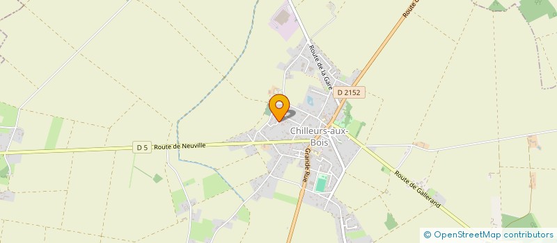 localisation de l'entreprise SCI DU 1, ALLEE DU MUGUET à CHILLEURS-AUX-BOIS