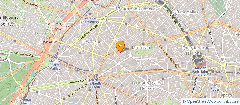 localisation de l'entreprise SCI DU 1 BD BINEAU  PARIS