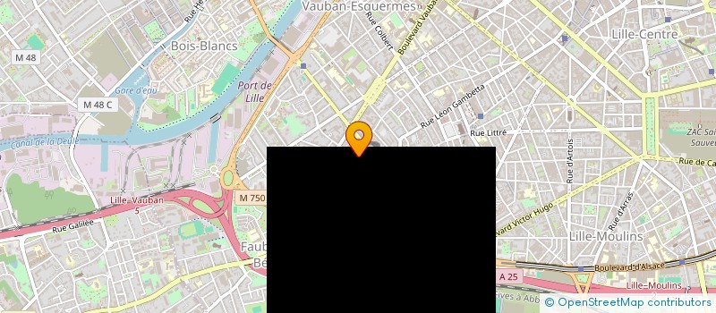 localisation de l'entreprise SCI DU 1 BIS RUE FLAMEN à LILLE