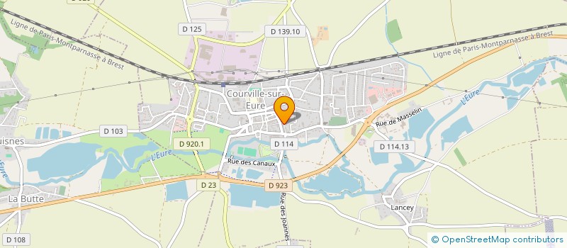 localisation de l'entreprise SCI DU 1 LA CARTRAIE à LANDELLES