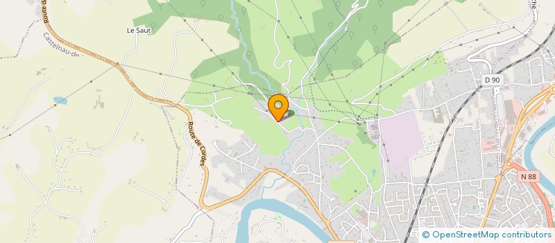 localisation de l'entreprise SCI DU 1 PL DE L'HOTEL DE VILLE à ALBI