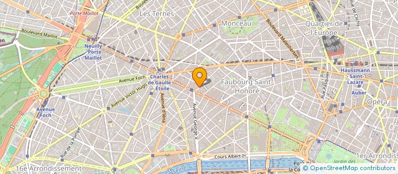 localisation de l'entreprise SCI DU 1 PLACE AMPERE à MONTREUIL