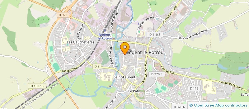 localisation de l'entreprise SCI DU 1 RUE ABBE BEULE à NOGENT-LE-ROTROU