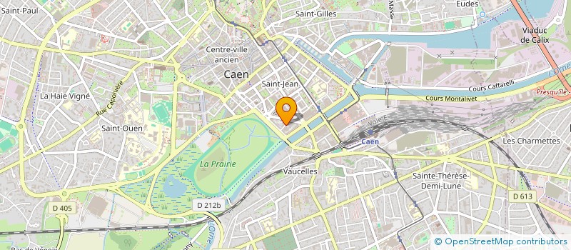 localisation de l'entreprise SCI DU 1 RUE COURAYE  CAEN