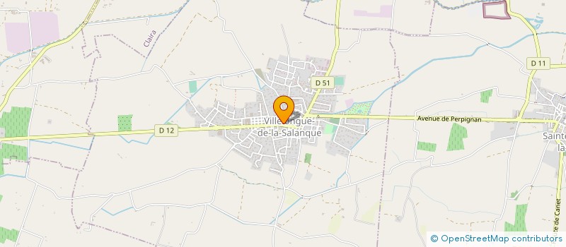 localisation de l'entreprise SCI DU 1 RUE DE L'ACACIA  VILLELONGUE-DE-LA-SALANQUE