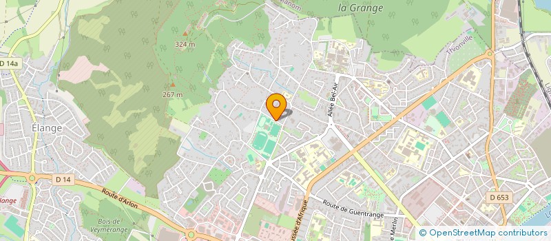 localisation de l'entreprise SCI DU 1 RUE DE LA POSTE à THIONVILLE