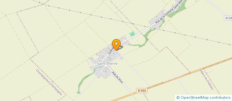 localisation de l'entreprise SCI DU 1 RUE DE LA TERRIERE  SAINT-PIERRE