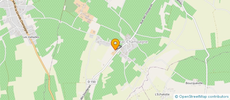 localisation de l'entreprise SCI DU 1 RUE DU CANTON à ANGEAC-CHAMPAGNE