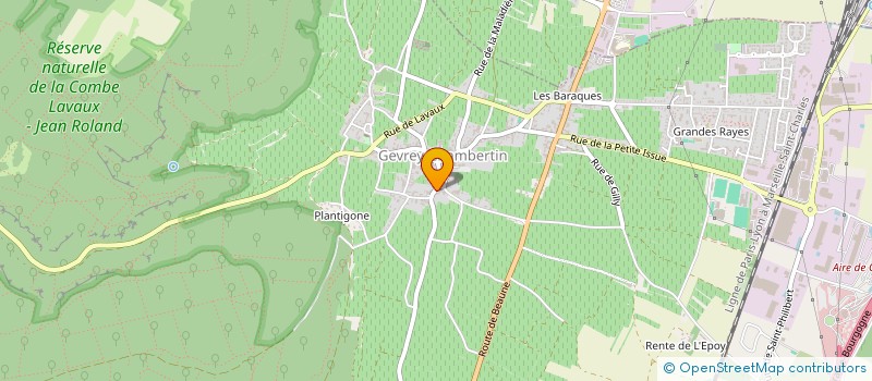 localisation de l'entreprise SCI DU 1 RUE DU CHAMBERTIN  GEVREY-CHAMBERTIN